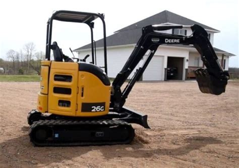 john deere mini excavator price